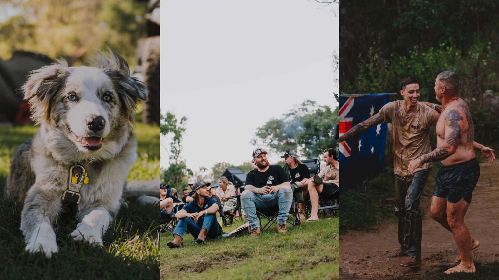 Campfest crew — mates, mud, and the campout